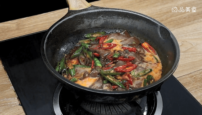 青红椒炒猪血 青红椒炒猪血怎么做好吃