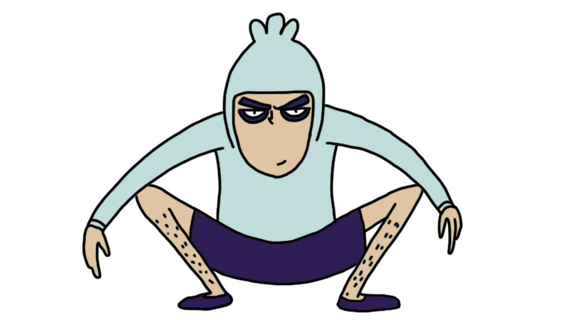 柒的简笔画画法  柒的简笔画步骤