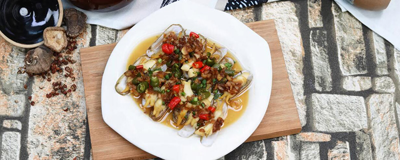 蒜蓉蒸蛏子的做法 蒜蓉蒸蛏子怎么做