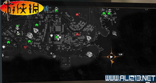 《消逝的光芒》全地区稀有蓝图收集图文攻略详解 收集:蓝图(贫民窟蓝图地点全图)