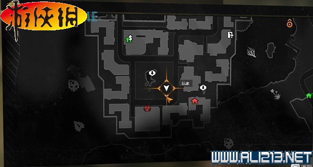 《消逝的光芒》全地区稀有蓝图收集图文攻略详解 收集:蓝图(贫民窟蓝图地点全图)