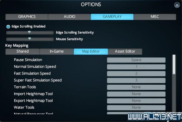 《城市:天际线》操作按键详解 快捷键一览