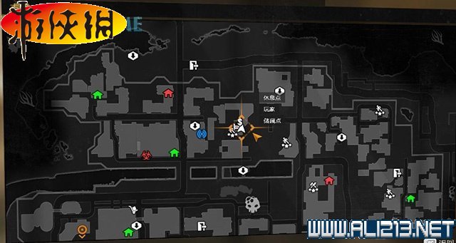 《消逝的光芒》全地区稀有蓝图收集图文攻略详解 收集:蓝图(贫民窟蓝图地点全图)