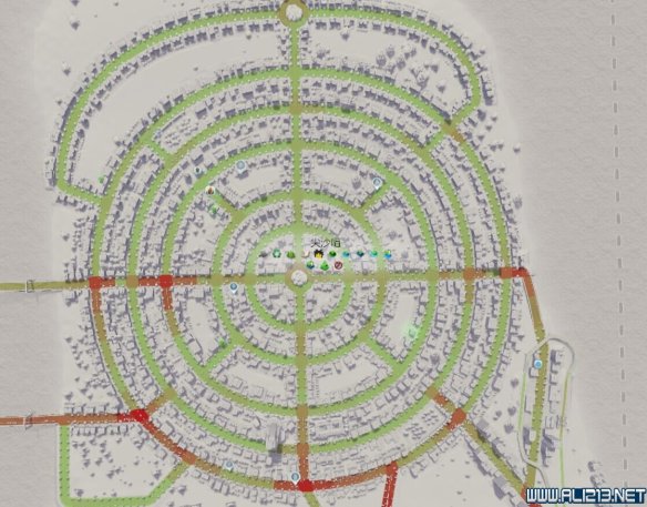 《城市:天际线》圆形城市建造方法图文解析攻略