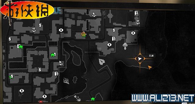 《消逝的光芒》全地区稀有蓝图收集图文攻略详解 收集:蓝图(贫民窟蓝图地点全图)