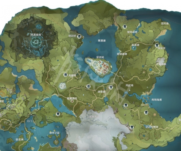 原神蒙德地灵龛位置介绍 原神蒙德地灵龛在哪