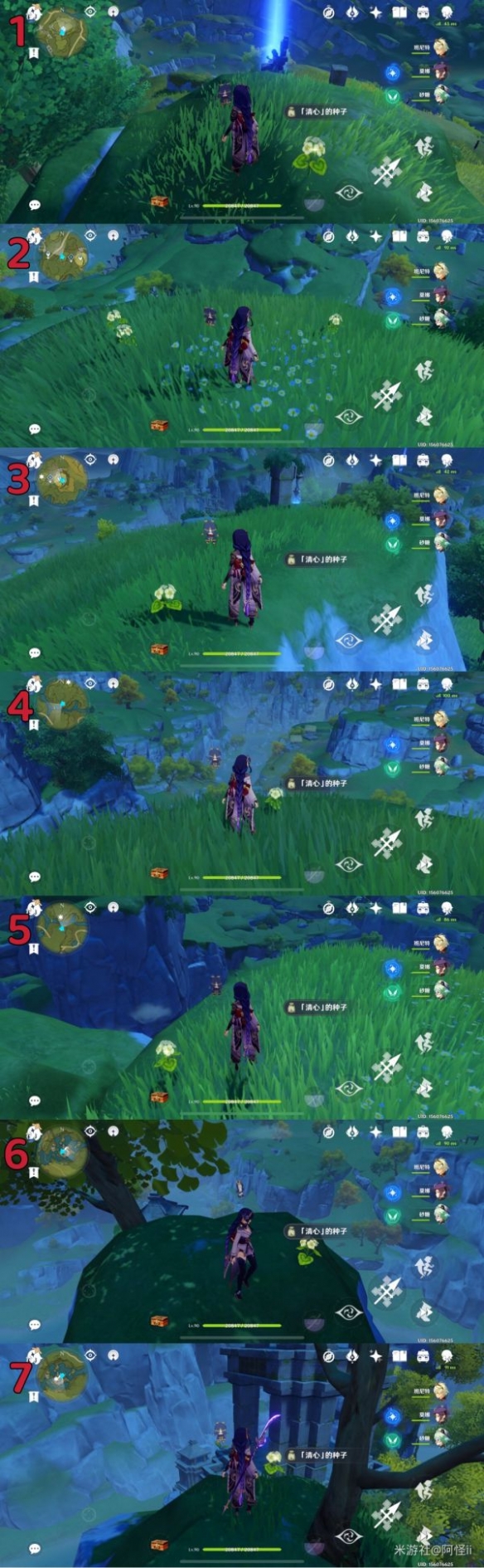 原神清心如何快速收集 快速收集清心路线介绍