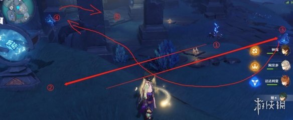 原神常夜灵庙解密技巧心得 原神精华拜受处机关怎么解