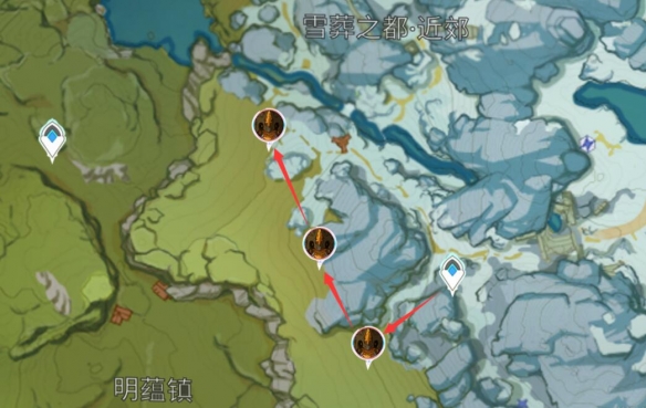 原神龙蜥分布图一览 原神龙蜥蜴在哪些地方有