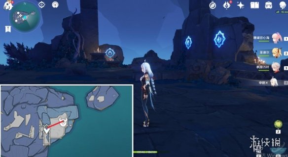 原神2.4键纹位置分布在哪 原神2.4键纹宝箱位置地图分享 狭间之街