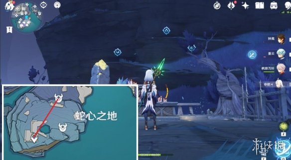 原神2.4键纹位置分布在哪 原神2.4键纹宝箱位置地图分享 狭间之街