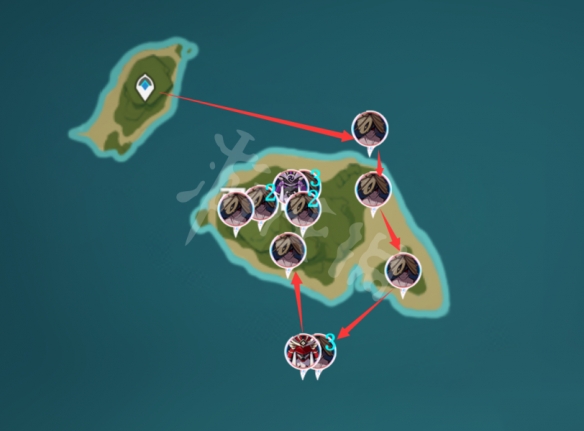 原神刀镡采集路线分享 原神刀镡在哪里刷