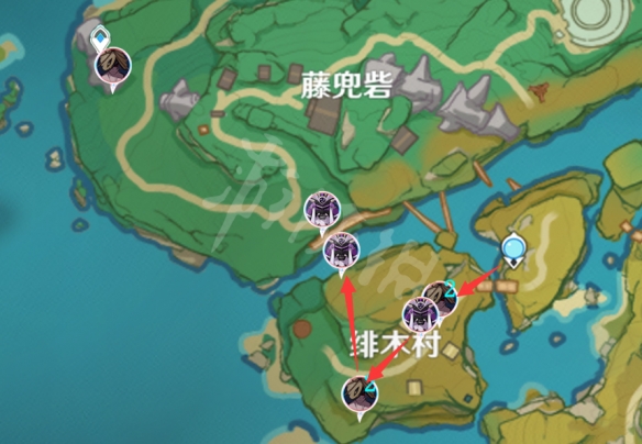 原神刀镡采集路线分享 原神刀镡在哪里刷