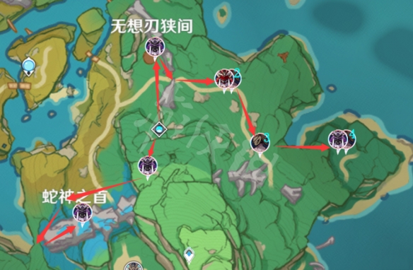 原神刀镡采集路线分享 原神刀镡在哪里刷