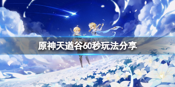 原神天遒谷60秒怎么过 原神天遒谷60秒玩法分享